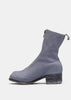 Grey Blue PL2 Front Zip Boots