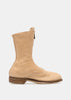 Brown 310 Front Zip Army Boots