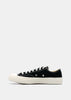 Black Converse Red Heart Chuck 70 Sneakers