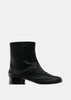 Black Low Heel Tabi Boots