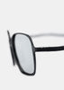 Black Rectangular H22 BM Sunglasses