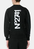Black No. 2741 Graphic Print Sweatshirt