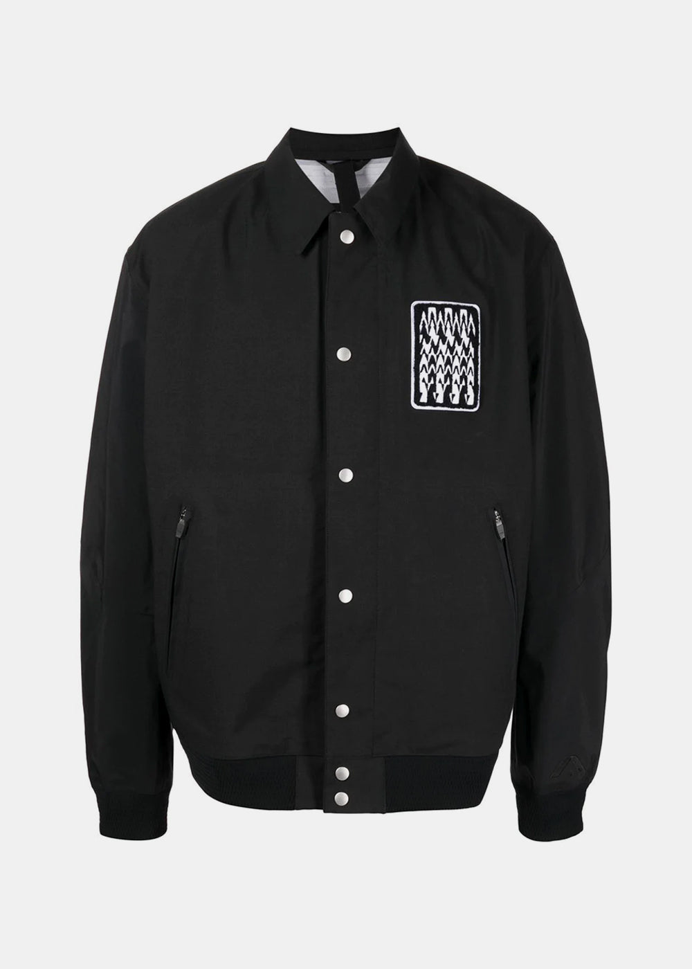 Black J94-VT 3L Varsity Jacket - Main Image