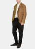 Mango & Brown Spliced Jaxon Jacket