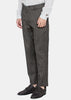 Grey & Black Striped Felix Pants