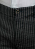 Grey & Black Striped Felix Pants