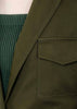 Khaki Green Military Jacket