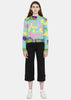 Multicolor Mohair Intarsia Sweater