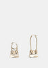 Gold 'Les Creoles Chiquito' Earrings