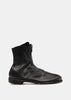 Black 210 Front Zip Boots