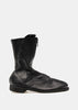 Black 310 Front Zip Army Boots