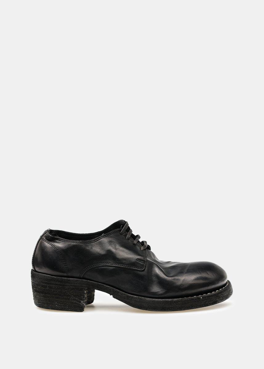 Black 792Z Classic Derby Shoes | LEISURE CENTER