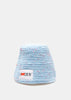 Sky Blue Knit Logo Bucket Hat