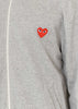 Grey & Red Multi Hearts Track Jacket