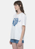 White Heart Print T-Shirt