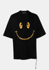 Black Logo Smiley T-Shirt