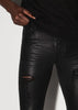 Black Coated MX1 Jeans