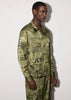 Green Army Stencil M-65 Shirt