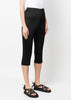 Black Basics Pleated Pants