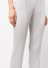 Light Grey Basics Pleated Pants