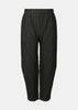 Black Pleated Thicker Pants