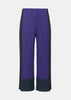 Purple Ensemble Pleated Pants