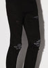 Aged Black MX1 Bandana Jeans
