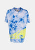 Blue Rad Tie-Dye T-Shirt