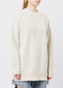 Off White Cable-Knit Sweater