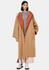 Anagram Jacquard Hooded Coat