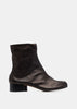 Black Low Heel Tabi Boots
