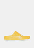 Yellow Wedge Sandals