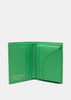 Green Classic Leather Bifold Wallet
