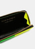 Green & Yellow Zip Around Wallet