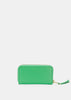 Green Zip Around Wallet