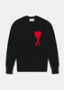 Black Ami De Coeur Crewneck Sweater