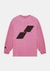 Pink Oversized Boat Neck T-Shirt