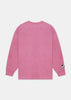 Pink Oversized Boat Neck T-Shirt