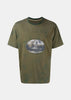Olive Basic Graphic T-Shirt